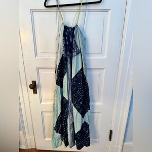 Free People Blue Paisley Maxi Dress